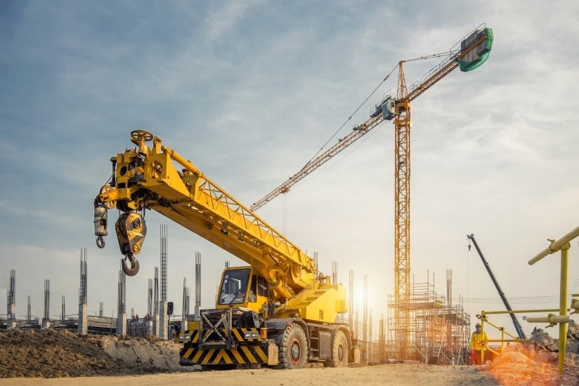 What are 08 Components of a crane and their functions?