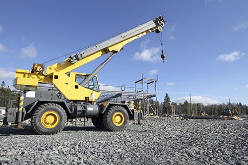 Rough terrain crane what is the best Environment to use it?